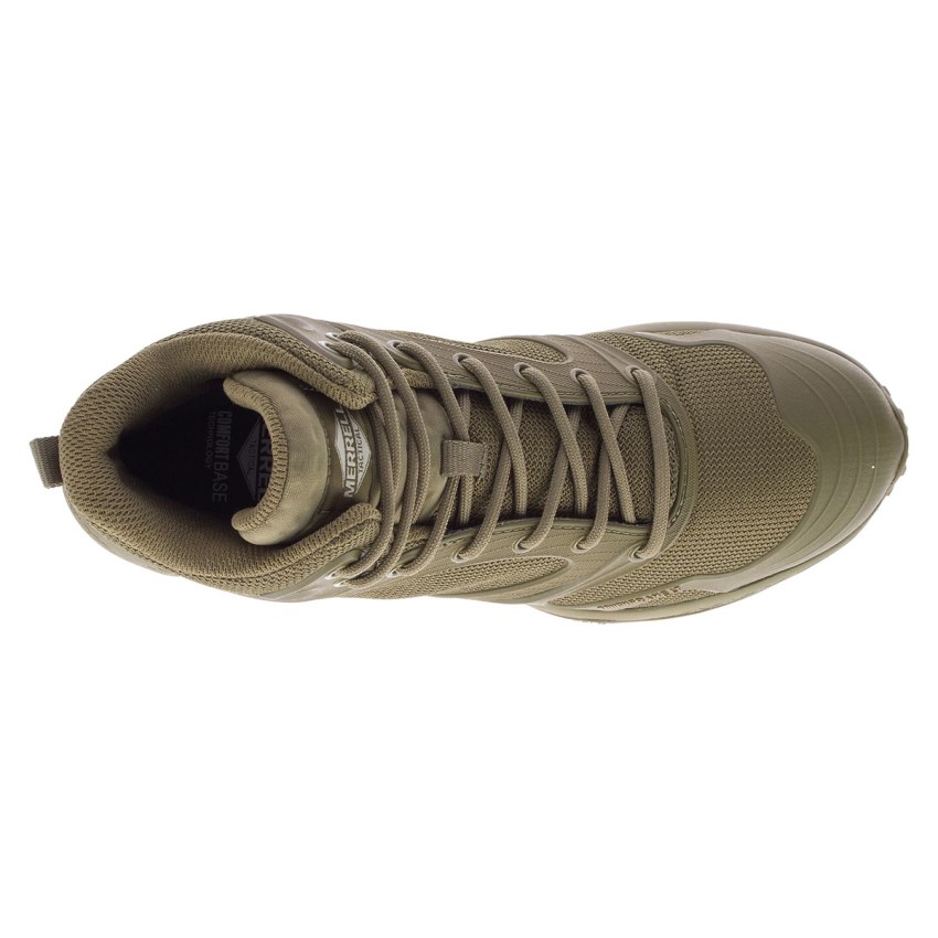 Bottes de Securite Merrell Breacher Tactical Vert Olive Homme | M.M.XLYF